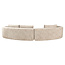Richmond Interiors  Bank Angusto naturel softweave lounge links
