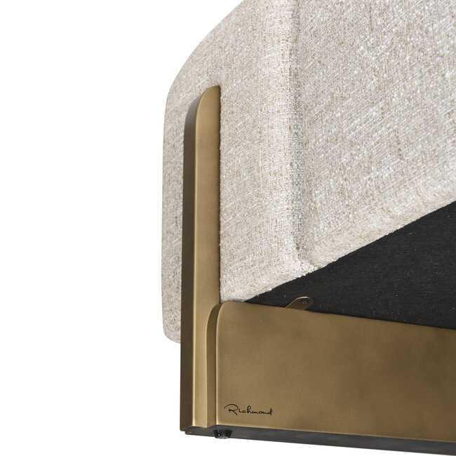 Richmond Interiors  Bank Caleo creme tweed