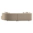 Richmond Interiors  Bank Romero zand tweed ottoman rechts