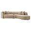 Richmond Interiors  Bank Romero zand tweed ottoman rechts