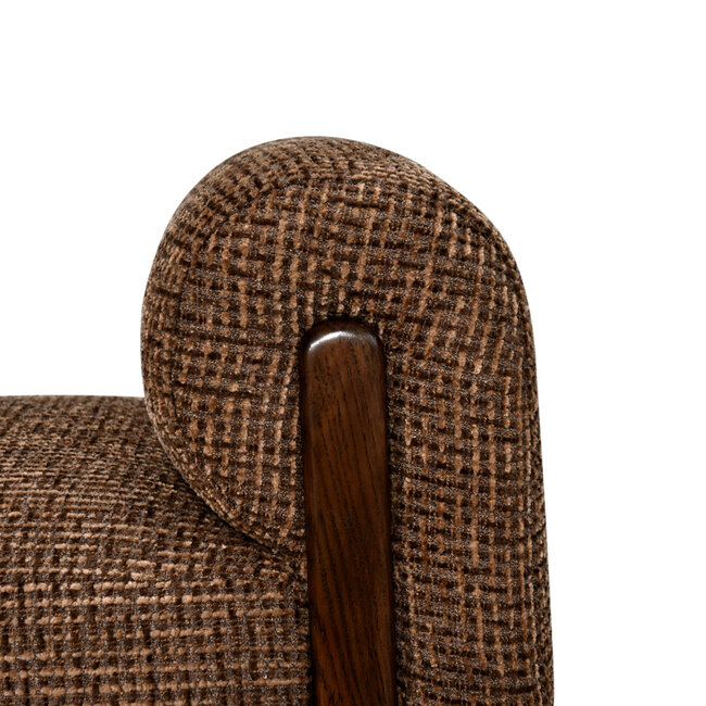 Richmond Interiors  Bank Winslov bruin blockweave