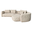 Richmond Interiors  Bank Angusto naturel softweave lounge rechts