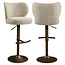 Richmond Interiors  Barstoel Amely naturel softweave draaistoel
