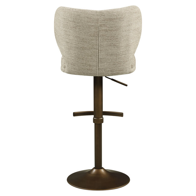 Richmond Interiors  Barstoel Amely naturel softweave draaistoel