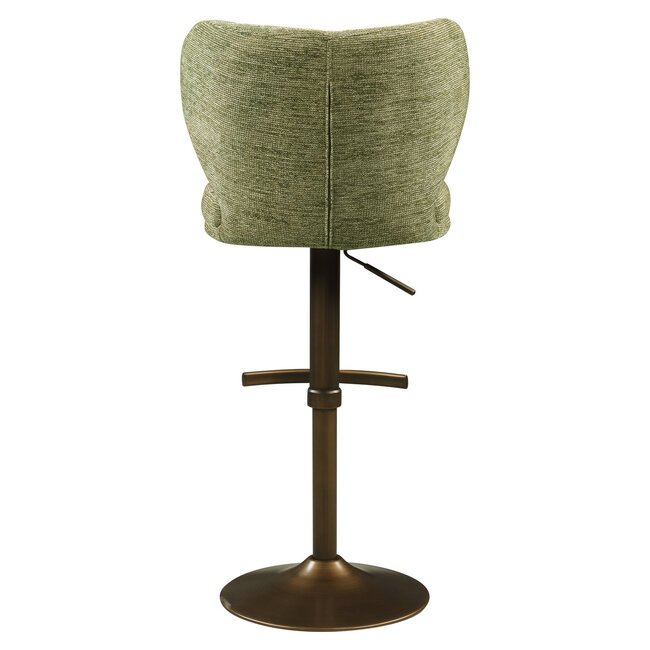 Richmond Interiors  Barstoel Amely pistache softweave draaistoel