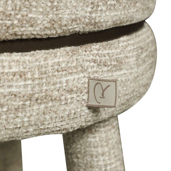 Richmond Interiors  Counterstoel Tenashar naturel softweave draaistoel