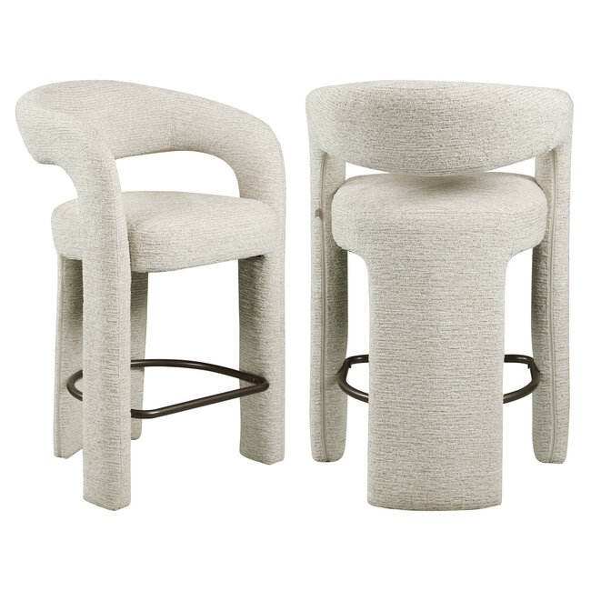 Richmond Interiors  Counterstoel Soho naturel linear