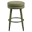 Richmond Interiors  Counterstoel Tenashar green blockweave draaistoel
