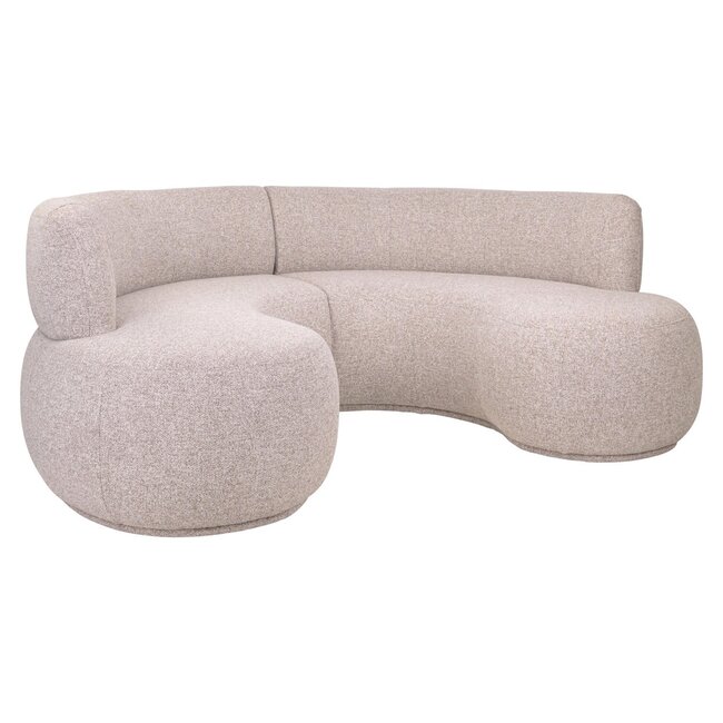 Richmond Interiors  Eetkamer bank Sorrobon cayenne bruin rond – Set of 2