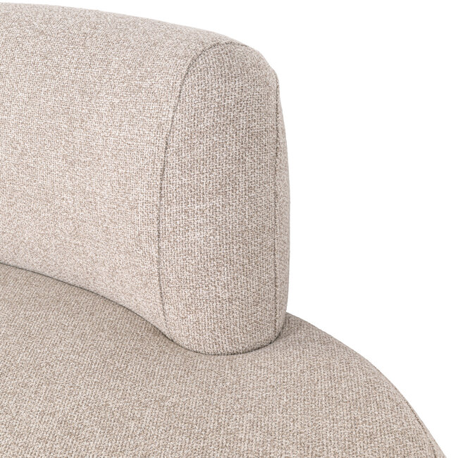 Richmond Interiors  Eetkamer bank Sorrobon cayenne bruin rond – Set of 2