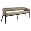 Richmond Interiors  Eetkamer bank Kenzi bruin tweed