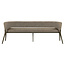 Richmond Interiors  Eetkamer bank Kenzi bruin tweed