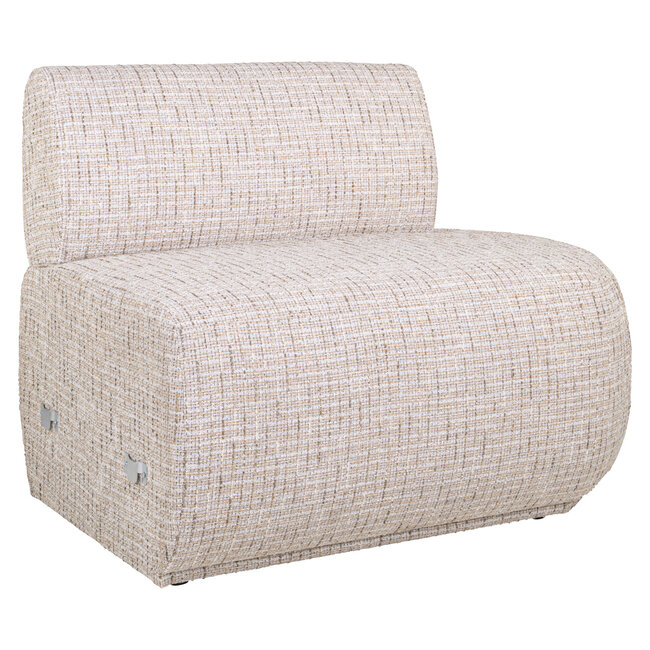 Richmond Interiors  Eetkamer bank Sorrobon trendy creme open einde rechts recht