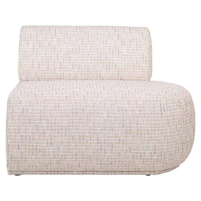 Richmond Interiors  Eetkamer bank Sorrobon trendy creme open einde rechts recht