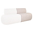 Richmond Interiors  Eetkamer bank Sorrobon trendy creme open einde rechts recht