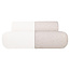 Richmond Interiors  Eetkamer bank Sorrobon trendy creme open einde rechts recht