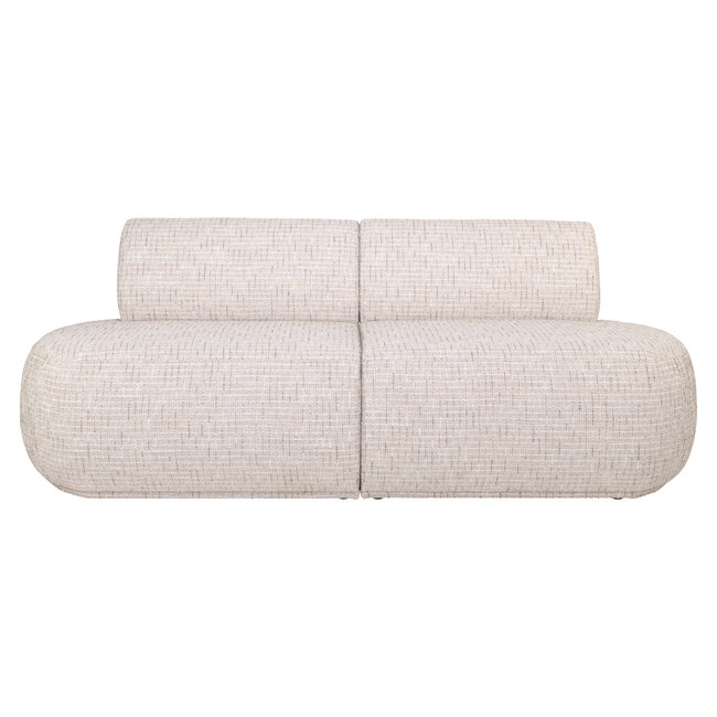 Richmond Interiors  Eetkamer bank Sorrobon trendy creme open einde rechts recht
