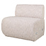 Richmond Interiors  Eetkamer bank Sorrobon trendy creme open einde links recht