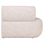 Richmond Interiors  Eetkamer bank Sorrobon trendy creme open einde links recht