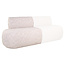 Richmond Interiors  Eetkamer bank Sorrobon trendy creme open einde links recht