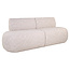 Richmond Interiors  Eetkamer bank Sorrobon trendy creme open einde links recht