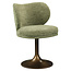 Richmond Interiors  Eetkamerstoel Amely pistache softweave draaistoel