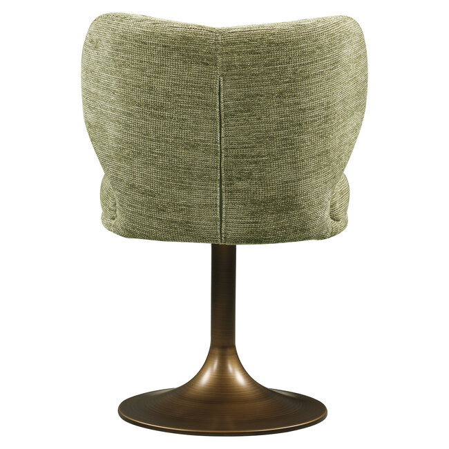 Richmond Interiors  Eetkamerstoel Amely pistache softweave draaistoel