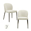 Richmond Interiors  Eetkamerstoel Stacker biscotti – Set of 2