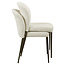 Richmond Interiors  Eetkamerstoel Stacker biscotti – Set of 2