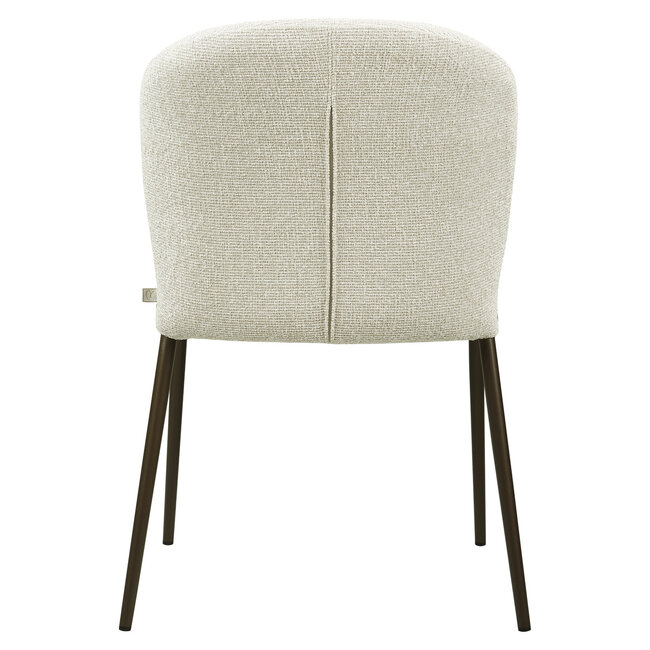 Richmond Interiors  Eetkamerstoel Stacker biscotti – Set of 2
