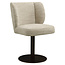 Richmond Interiors  Eetkamerstoel Fiona naturel softweave draaistoel