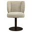 Richmond Interiors  Eetkamerstoel Fiona naturel softweave draaistoel