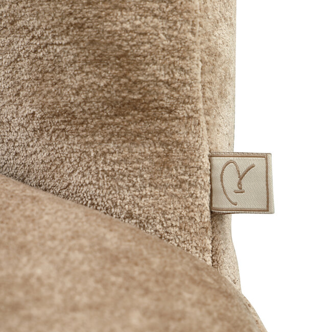 Richmond Interiors  Eetkamerstoel Cassi zand soft draaistoel