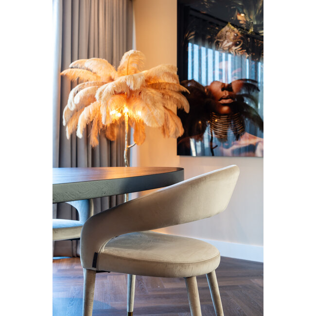 Richmond Interiors  Eetkamerstoel Gia naturel chunky