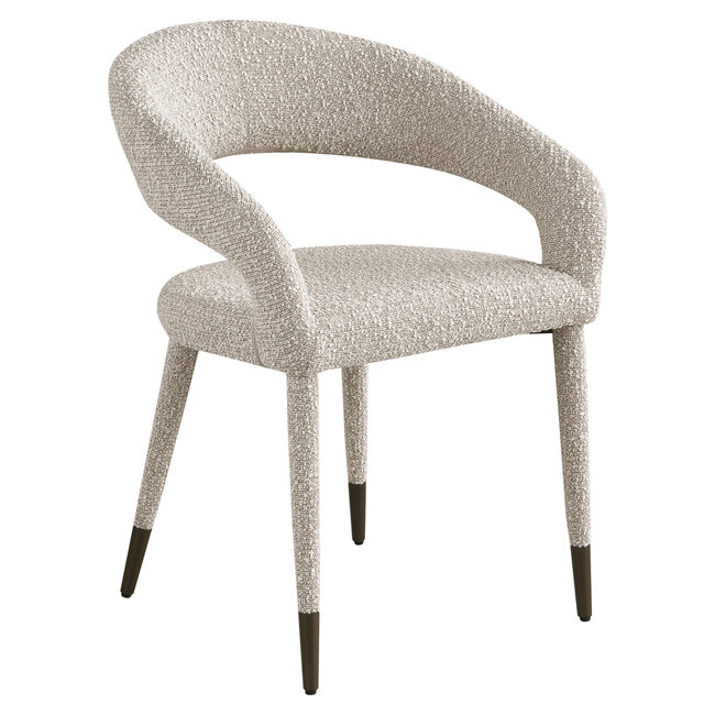 Richmond Interiors  Eetkamerstoel Gia naturel chunky