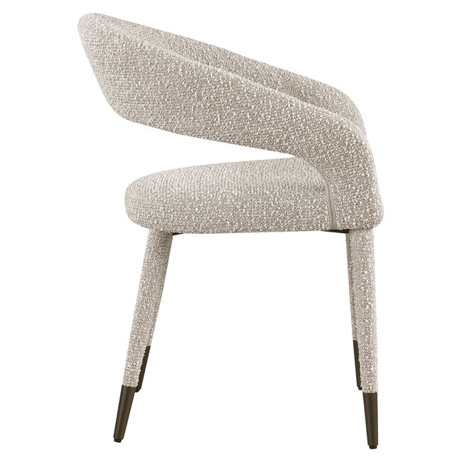 Richmond Interiors  Eetkamerstoel Gia naturel chunky