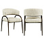 Richmond Interiors  Eetkamerstoel Charda beige angora