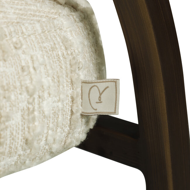Richmond Interiors  Eetkamerstoel Charda beige angora