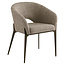 Richmond Interiors  Eetkamerstoel Kenzi bruin tweed