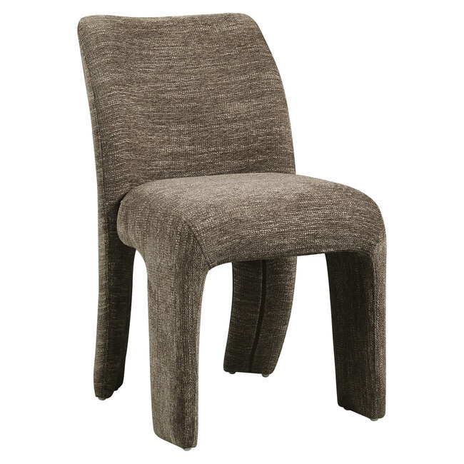 Richmond Interiors  Eetkamerstoel Maya bruin softweave – Set of 2