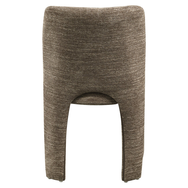 Richmond Interiors  Eetkamerstoel Maya bruin softweave – Set of 2