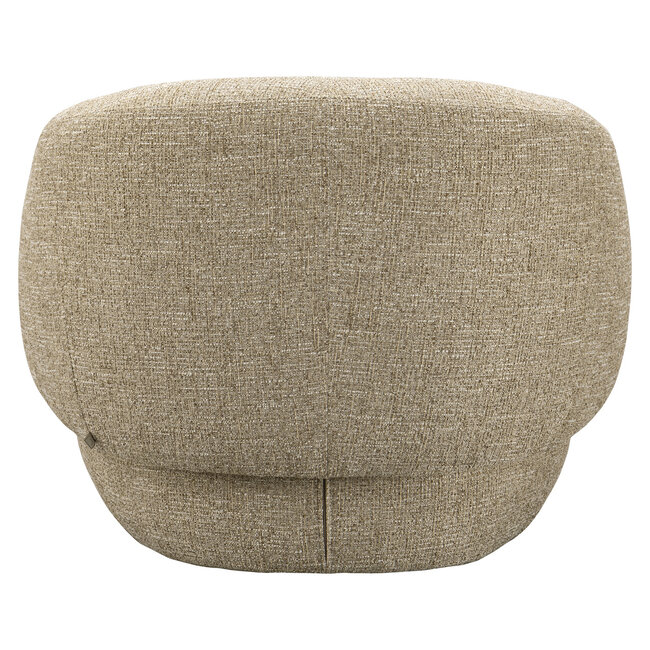 Richmond Interiors  Lounge stoel Milano zand tweed