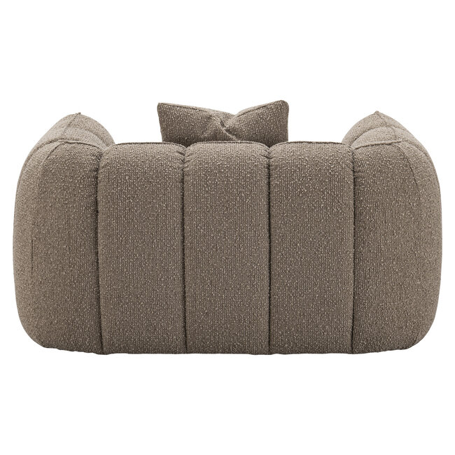 Richmond Interiors  Lounge stoel Hogan mocca chunky