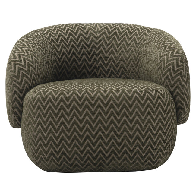 Richmond Interiors  Lounge stoel Milano mos chevron