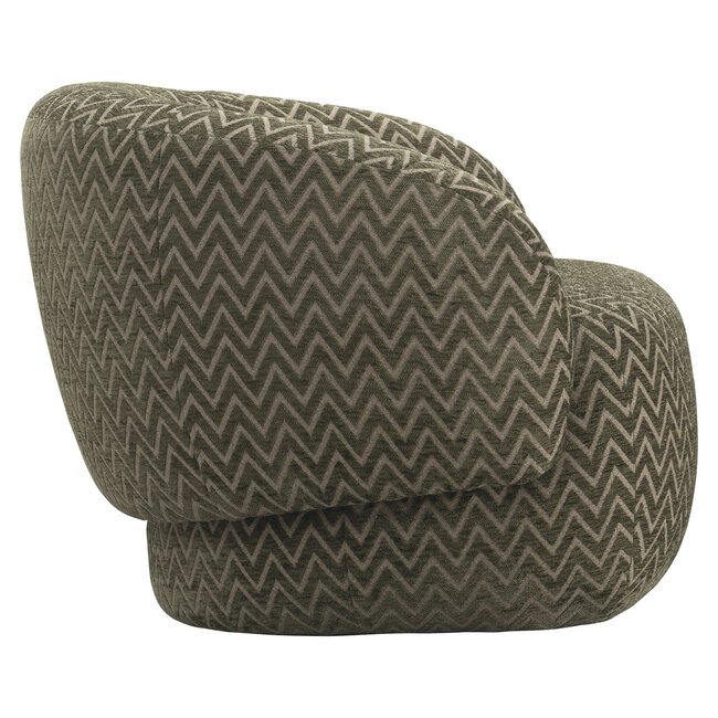 Richmond Interiors  Lounge stoel Milano mos chevron