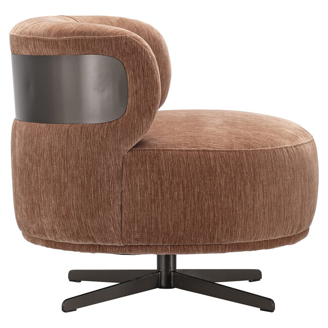Richmond Interiors  Lounge stoel Lauren be recht mocha mousse
