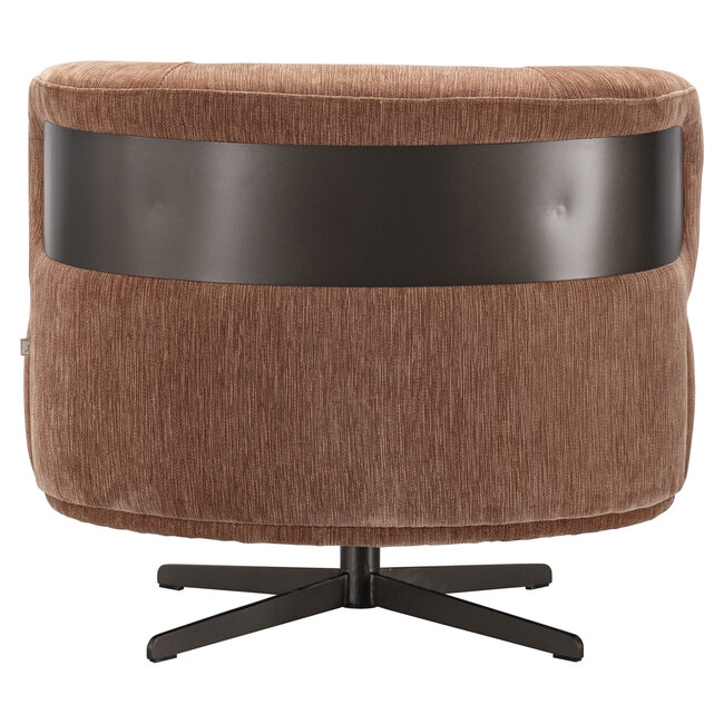 Richmond Interiors  Lounge stoel Lauren be recht mocha mousse
