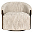 Richmond Interiors  Lounge stoel Marina naturel softweave draaistoel