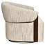 Richmond Interiors  Lounge stoel Marina naturel softweave draaistoel