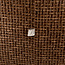 Richmond Interiors  Lounge stoel Marina bruin blockweave draaistoel